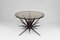 Table Basse Circulaire Brutaliste, 1960 1