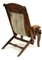 Antique Chair in Carved Oak and Polished Tan Leather, Image 6