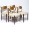 Mid-Century Modern Dining Chairs, 1960s, Set of 4 3