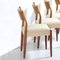 Mid-Century Modern Dining Chairs, 1960s, Set of 4 6