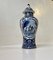 Vase ou Urne en Porcelaine de Delfts Bleu par Boch pour Royal Sphinx 1