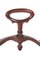 Antique Inlaid Mahogany 3-Tier Cake Stand, 1900 4