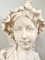 Busto de mujer de alabastro, siglo XIX, Imagen 9