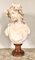 Busto de mujer de alabastro, siglo XIX, Imagen 7