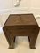 Antique Carved Teak Nesting Tables, 1920, Set of 3, Image 13