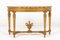 Consola francesa dorada con tablero de mármol de Charles Bernel, Paris, Imagen 1