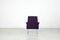 Aubergine Lounge Chair attributed to Erberto Carboni for Arflex, Italy, 1950s 4