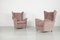 Melchiorre Bega Wing Chairs, 1950s, Set of 2 3