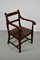 Antique English Oak Armchair 18th Century 3