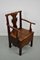 English Oak Commode Chair 18th Century 7