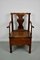 English Oak Commode Chair 18th Century 2