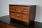 Small Dutch Oak Tabletop Model Apothecary Filing Cabinet, 1940s 8