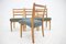 Oak Dining Chairs, Czechoslovakia, 1960s, Set of 4, Image 10