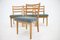 Oak Dining Chairs, Czechoslovakia, 1960s, Set of 4 12