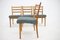 Oak Dining Chairs, Czechoslovakia, 1960s, Set of 4, Image 11