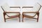 Teak Armchairs attributed to Emc Mobler, Denmark, 1970s, Set of 2 3