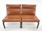 Mid-Century Faux Leather & Metal Lounge Chair, 1970s, Image 6