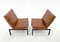 Mid-Century Faux Leather & Metal Lounge Chair, 1970s, Image 3
