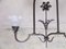 Forged Two-Armed Chandelier in Iron, 1900s, Image 2