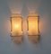 Mid-Century Acrylic Glass Wall Lamps, Italy, 1970s, Set of 2, Image 12