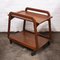 Danish Teak Bar Trolley with Rotating Top by Sika Møbler, 1960s 11