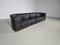 DS-11 Patchwork Black Leather Sofa from de Sede, 1970s, Set of 3 2