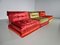 Mah Jong Modular Sofa by Hans Hopfer for Roche Bobois, Set of 3 3