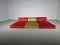 Mah Jong Modular Sofa by Hans Hopfer for Roche Bobois, Set of 3 4