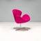 Sedia girevole Swan viola di Arne Jacobsen per Fritz Hansen, anni 2010, Immagine 2