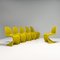 Chaises Panton Vertes par Verner Panton pour Vitra, 2000s, Set de 6 3