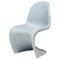 Mid-Century Modern Light Blue Panton Chairs by Verner Panton for Vitra, 2000s 1