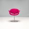 Pink Fabric Little Tulip Swivel Chairs by Pierre Paulin for Artifort, 2016, Set of 4 6