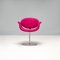 Pink Fabric Little Tulip Swivel Chairs by Pierre Paulin for Artifort, 2016, Set of 4, Image 6