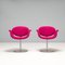 Pink Fabric Little Tulip Swivel Chairs by Pierre Paulin for Artifort, 2016, Set of 4, Image 2