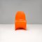 Mid-Century Modern Orange Panton Chair by Verner Panton for Vitra, 2000s 2