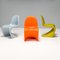 Mid-Century Modern Orange Panton Chair by Verner Panton for Vitra, 2000s 6