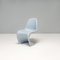 Light Blue Panton Chairs by Verner Panton for Vitra, 2000s, Set of 6 4