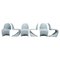 Light Blue Panton Chairs by Verner Panton for Vitra, 2000s, Set of 6 1