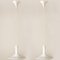 Große dänische Hängelampen aus weißem Mundglas, Holmegaard zugeschrieben, 1970er, 2er Set 20
