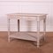 French Bleached Oak Drapers Table, 1890s 1