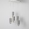 Bullet Kristal-Lit Stepped Pendant Cluster from Raak, 1970s 10