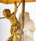 Lampada in bronzo dorato e marmo bianco, fine XIX secolo, Immagine 7