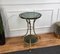 Italian Modern Regency Neoclassical Brass & Smoked Glass Side Table by Milo Baughman, 1960s, Image 2