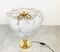 Vintage Murano Leaf Table Lamp, 1970s 3