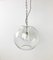 Glass Pendant Light attributed to Peil and Putzler, 1970s, Image 8