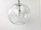 Glass Pendant Light attributed to Peil and Putzler, 1970s 7