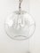 Lámpara colgante de vidrio atribuida a Peil y Putzler, años 70, Imagen 5