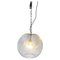 Glass Pendant Light attributed to Peil and Putzler, 1970s, Image 1