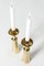 Mid-Century Brass Candleholders by Jens Quistgaard for Dansk Design, 1950s, Set of 2 5