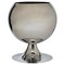 Lámpara de mesa Globe italiana era espacial de cromo de Goffredo Reggiani, años 70, Imagen 1